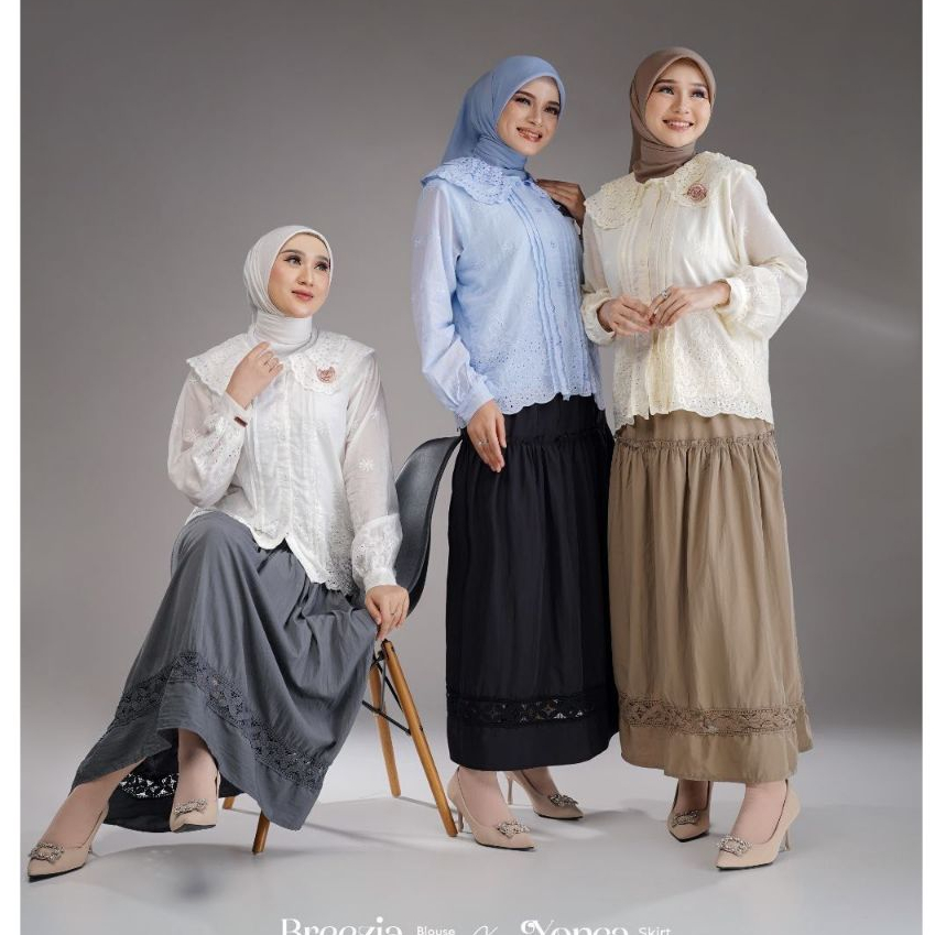 NADHEERA LUXURY Atasan Kemeja Terbaru