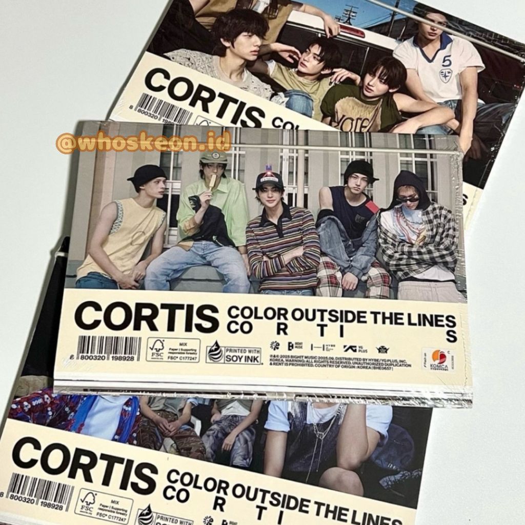 [READY STOCK] Cortis Album Scene 1-3 Sealed