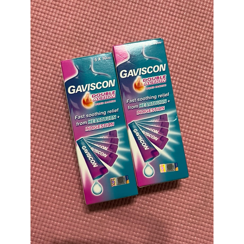 Gaviscon Obat Maag Double Action Ori Malaysia Gerd