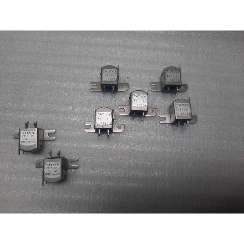 Head Tape Deck Kaset NOS SONY METAL PP 128 dan PP 116, Made in JAPAN.