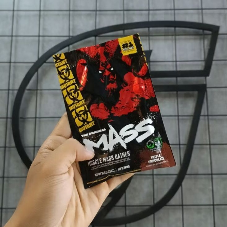 Mutant MASS GAINER Muscle Mass Gainer 1 Sachet 1 Serving Weight gainer