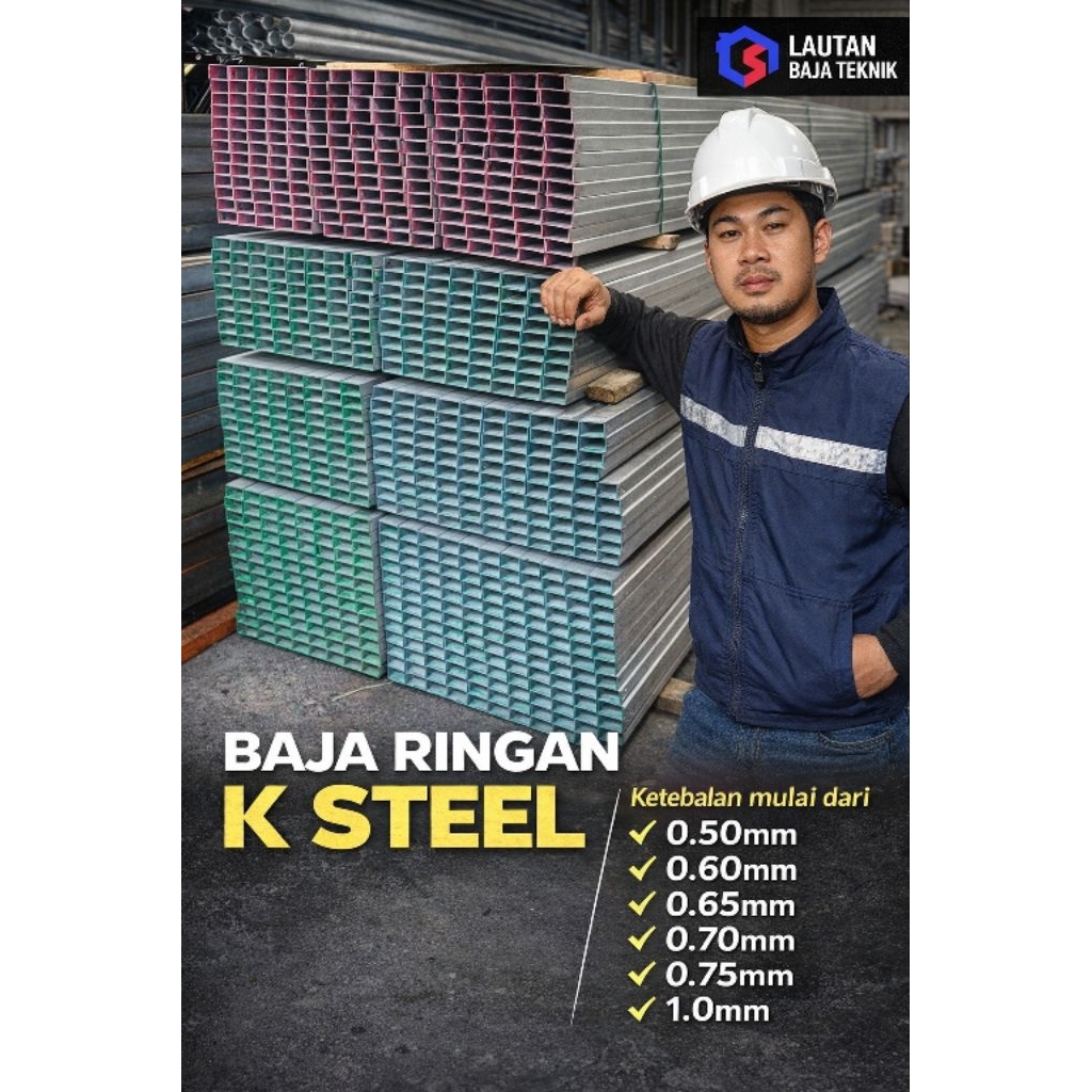 Baja Ringan K Steel Bandung C 0.75mm