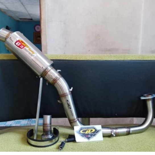 KNALPOT CLD RACING TYPE C3 & MONSTER RACE BEAT KARBU/BEAT FI/VARIO 110 for 130-150 CC