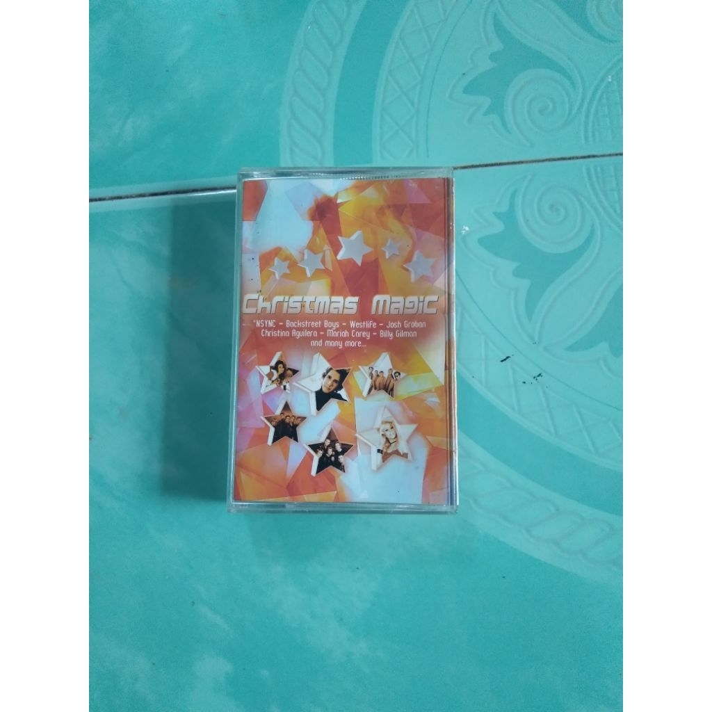 Kaset Christmas magic westlife backstreet dll