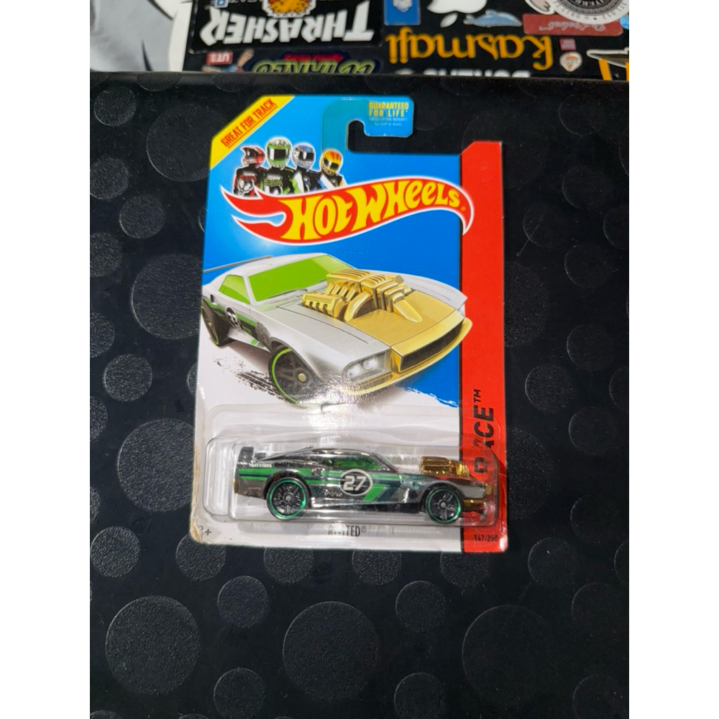 Hot Wheels Rivited HW-Race Accelracers Silver