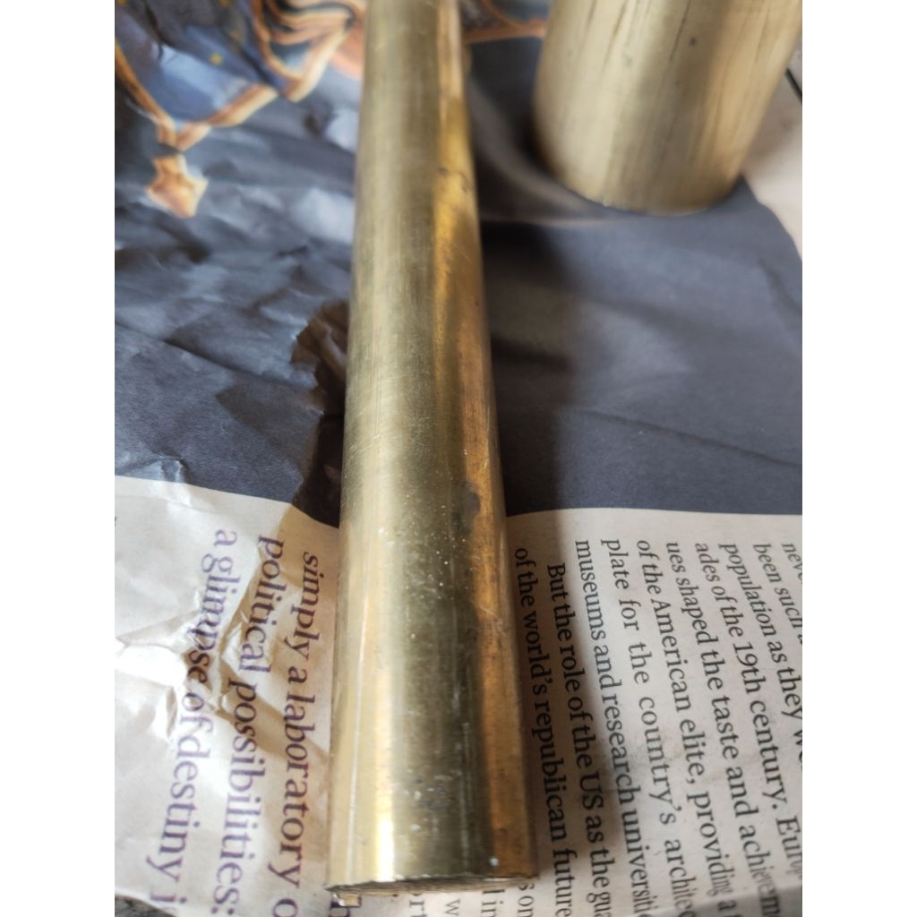 As Kuningan 3/4 Inch Diameter 19mm Panjang 30cm