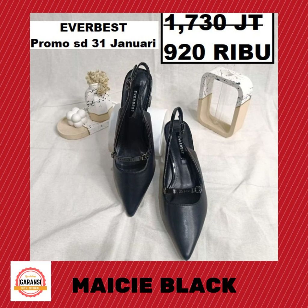 Sepatu heels wanita EVERBEST MAICIE sale original store