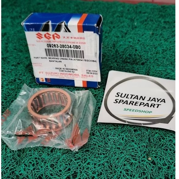 LAHER BEARING BAMBU PEN BANTALAN STANG SEHER SUZUKI SHOGUN 125 ORIGINAL SGP 09263-28034-0B0