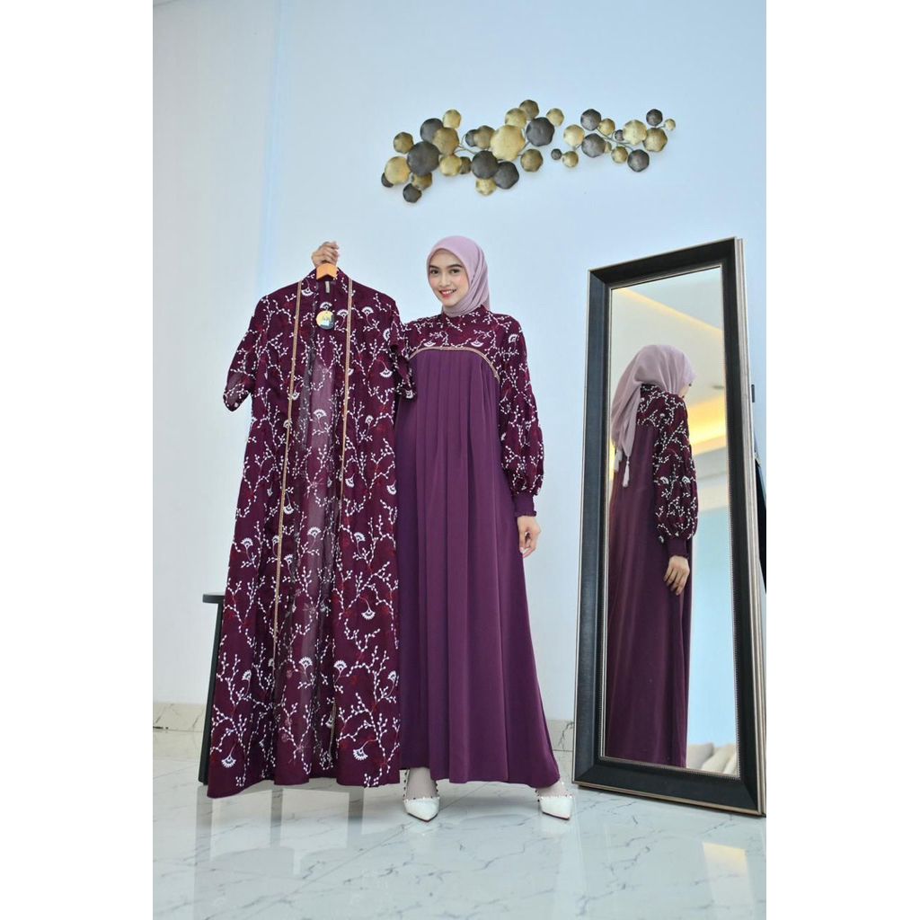 Ayou Mizzura - Gamis Set Outer Sabrina – Premium Series