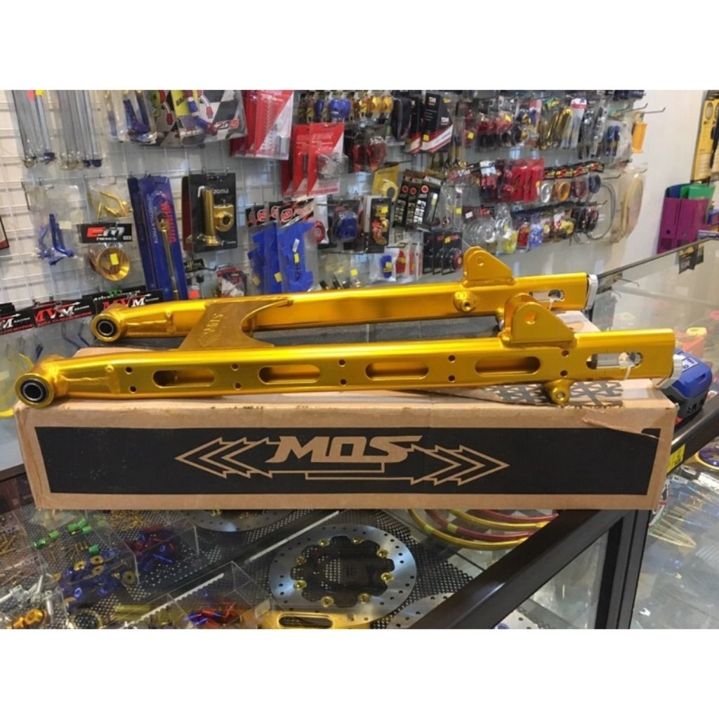 AREM ARM MOS TIGER GL MEGAPRO CB SWING ARM MOS MODEL COAK ALUMINI