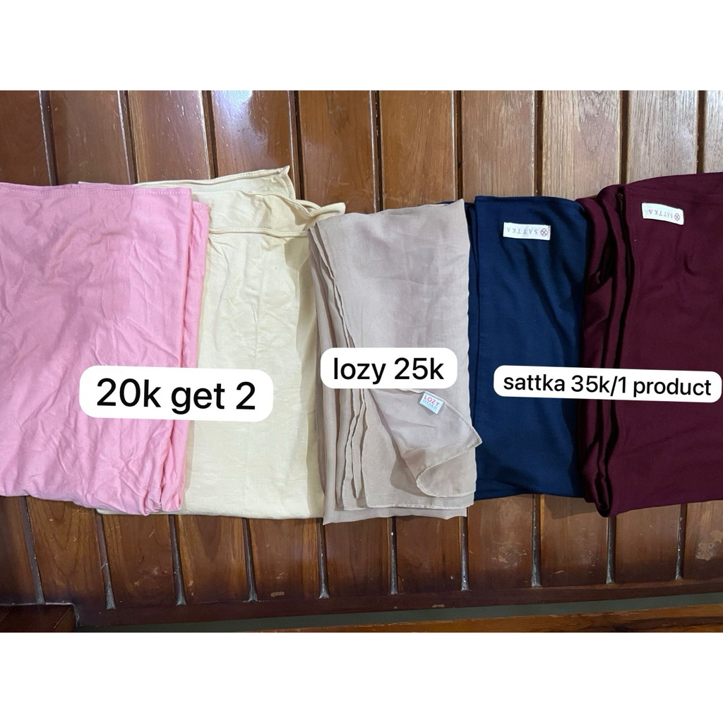 Preloved Pashmina Airflow Sattka