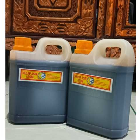 KECAP ASIN SPESIAL CAP BULAN ISI 1000ML/ 1L BOTOL BESAR KEMASAN BARU