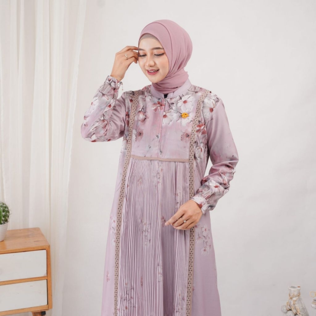 AMIRA DRESS GAMIS MEWAH LEBARAN