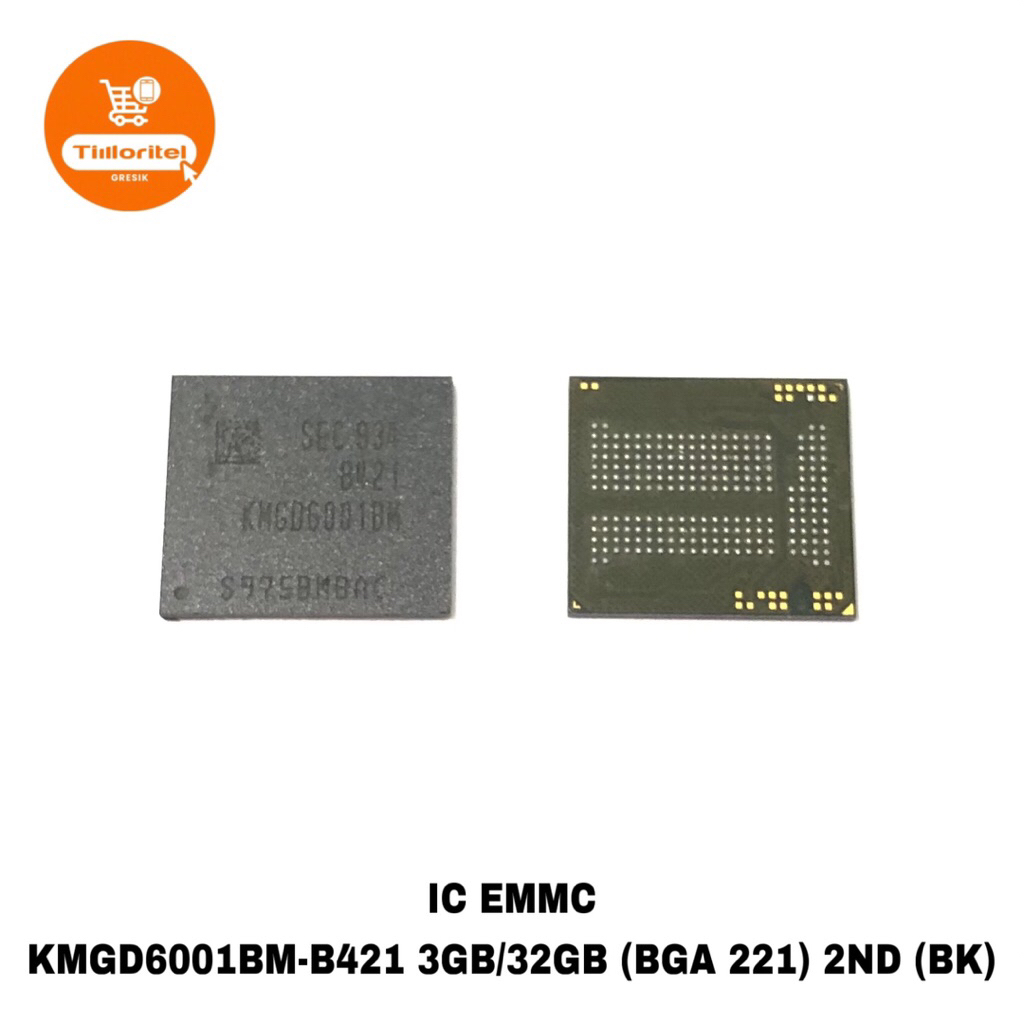 IC EMMC KMGD6001BM-B421 3GB/32GB (BGA 221) 2ND (BK)