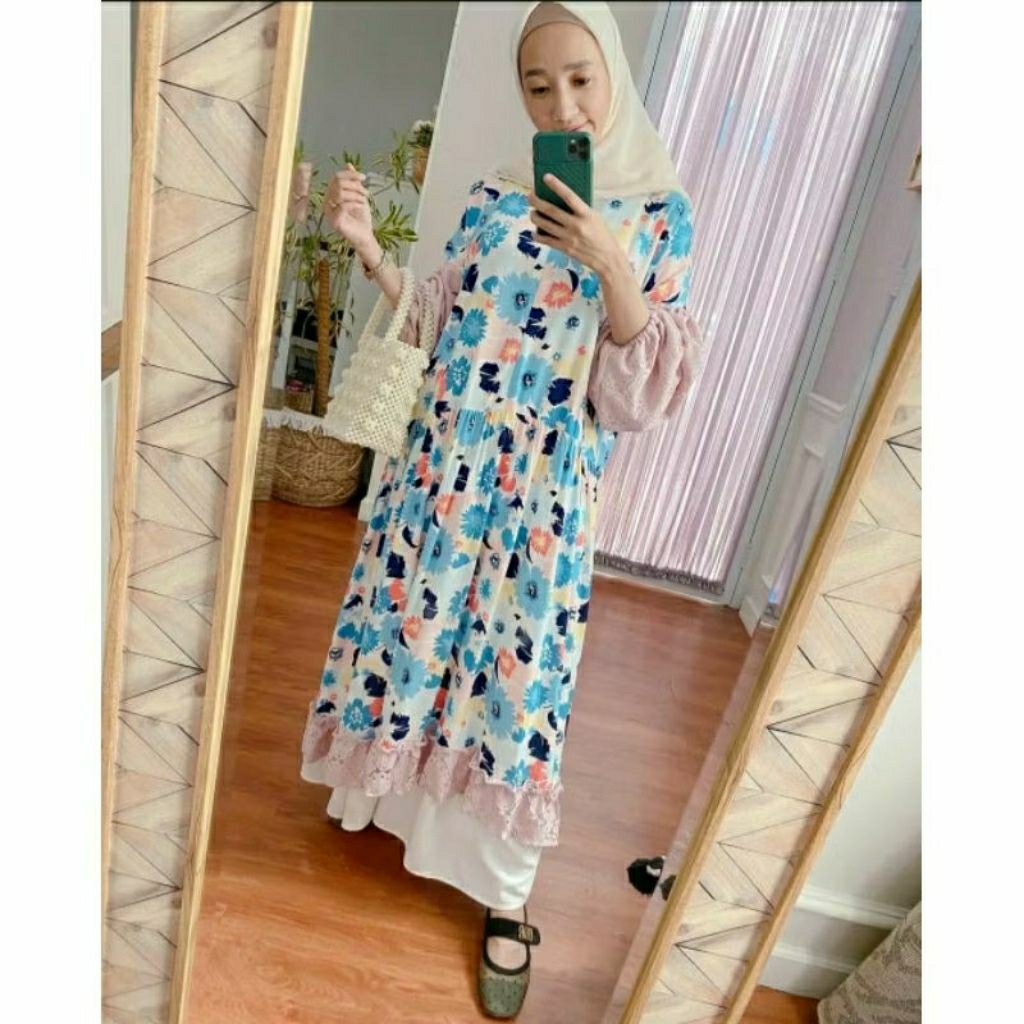 preloved midi raya hayla/preloved haidee orlin/Preloved Dress/Preloved Tunik/Haideeorlin/Haidee&Orli