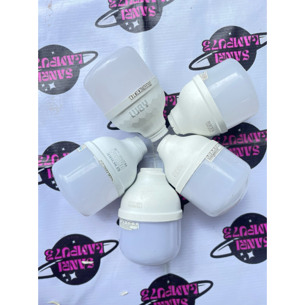 KESING LED TANPA PCB 15WATT KAPSUL