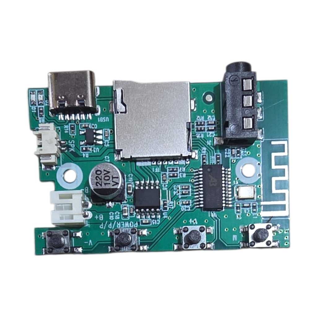 TERMURAH MODULE MODUL MP3 PLAYER BLUETOOTH MODULE MP3 BLUETOOTH 3.7V-5V INPUT TYPEC