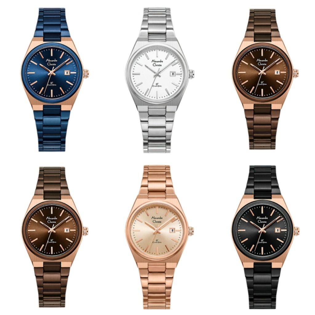 JAM TANGAN PRIA WANITA AC8713 AC 8713 ALEXANDRE CHRISTIE ORIGINAL
