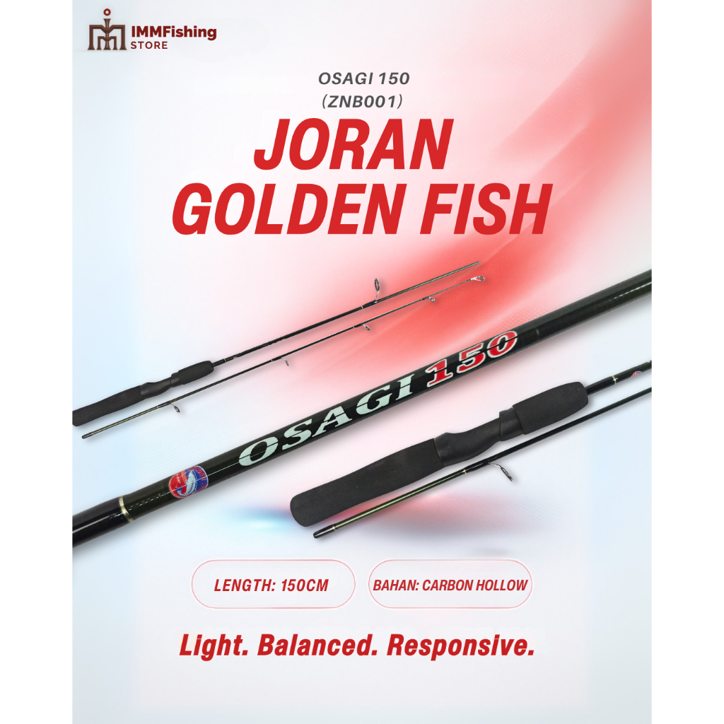 JORAN GOLDEN FISH OSAGI | Tongkat Pancing