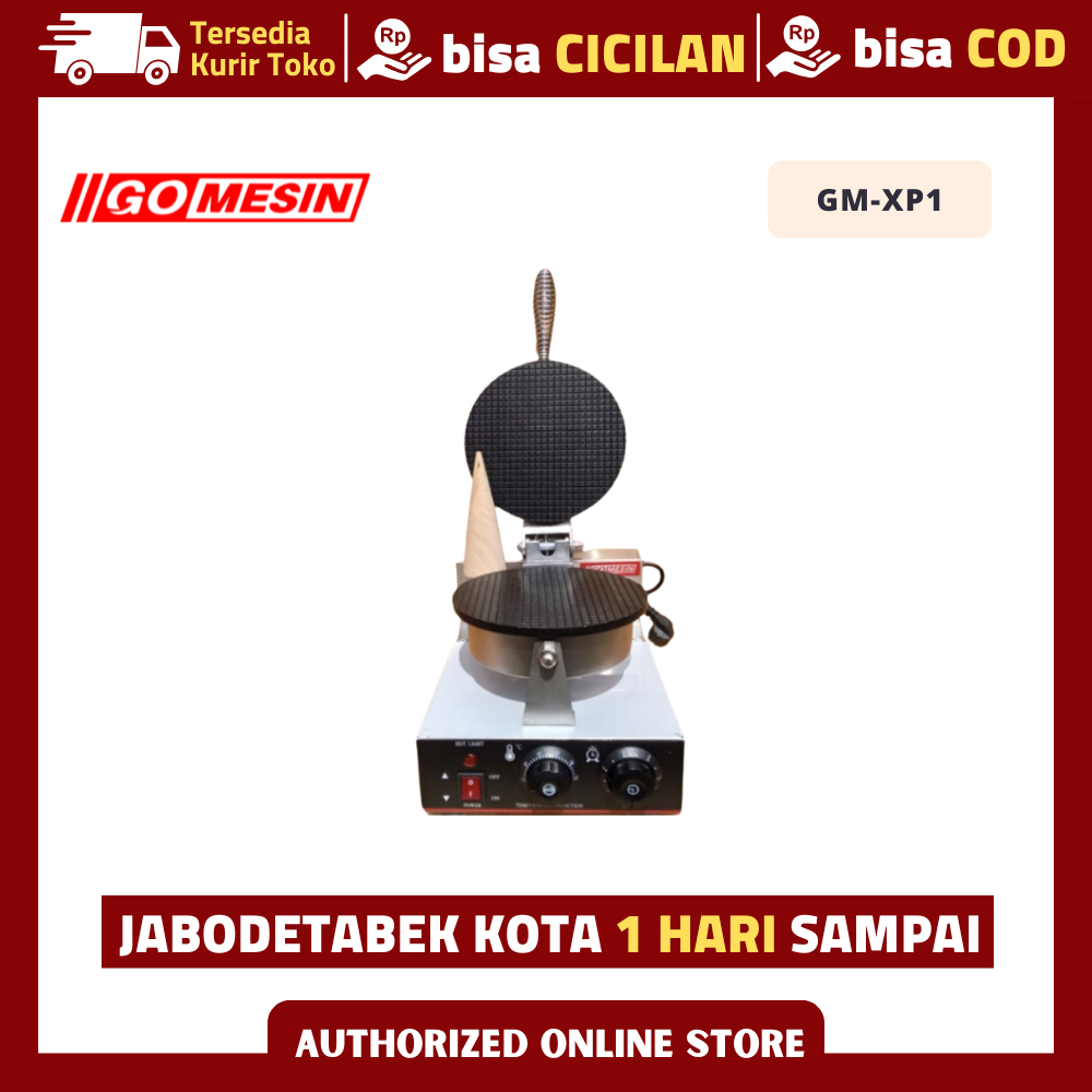 MESIN CONE ES KRIM GETRA CB-1H PEMBUAT ICE CREAM CONE BAKER ORIGINAL GARANSI