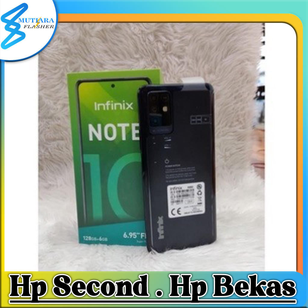 Infinix Note 10 Ram 4/64GB | Ram 6/128GB Bekas Original Flasher Store