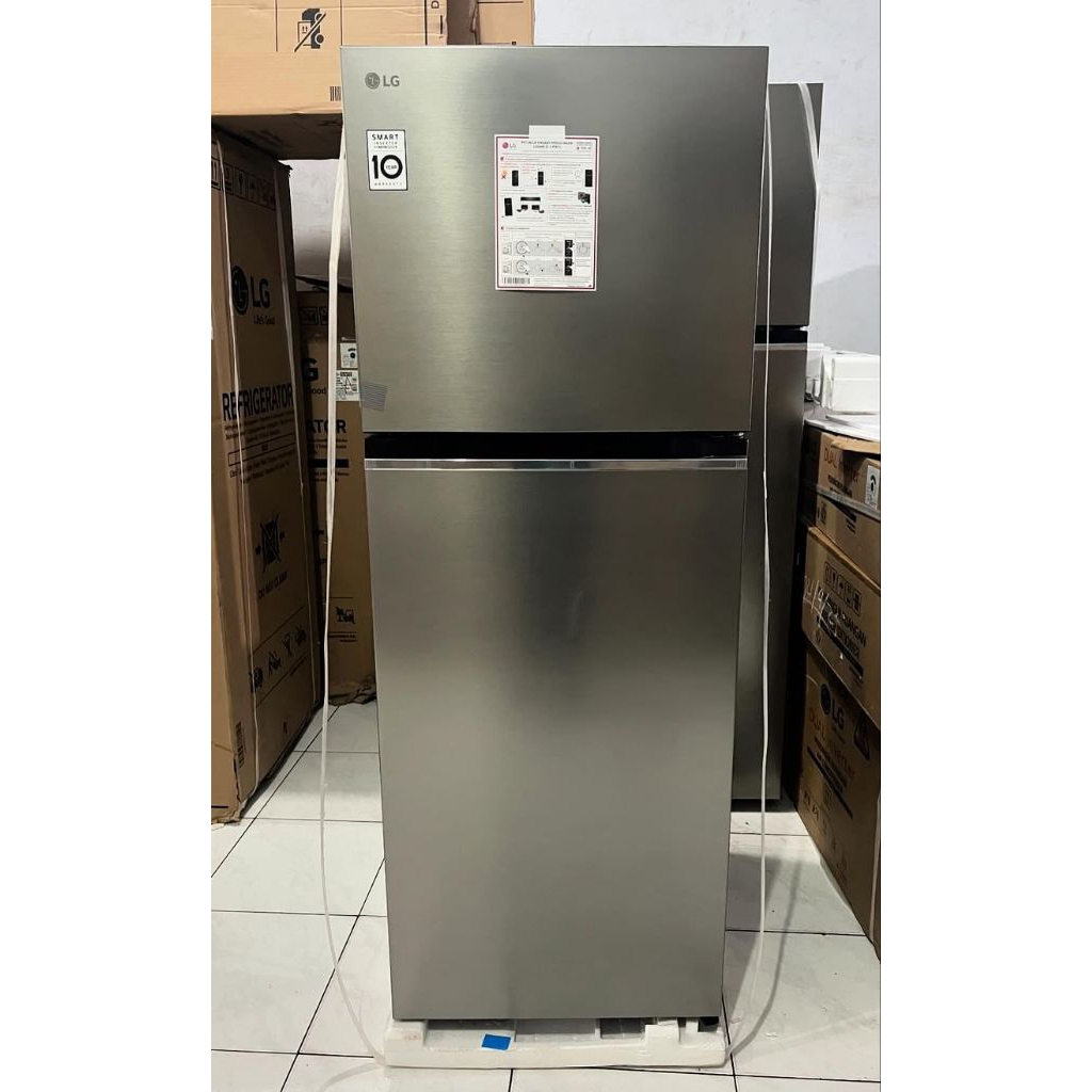 kulkas LG b312pffb lemari es smart inverter compressor linear cooling multi air flow fresh zone 340 