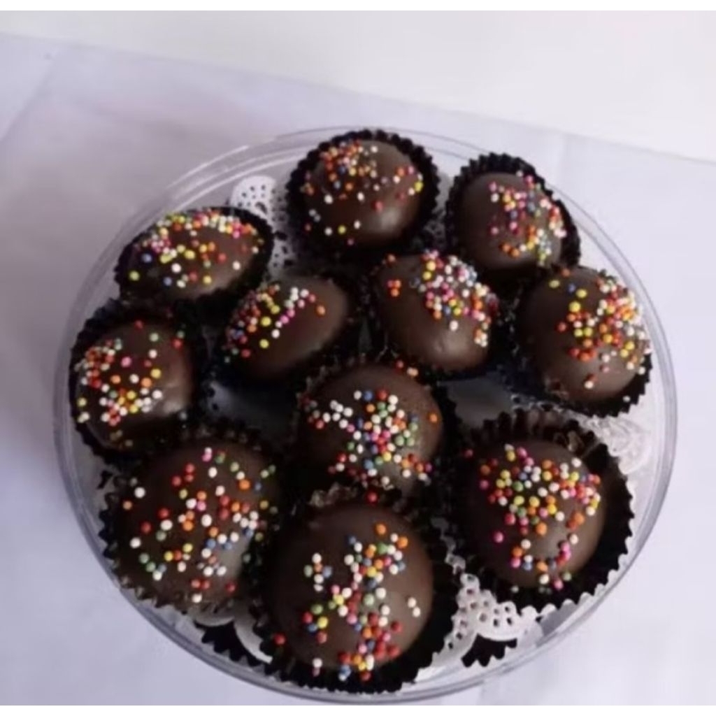 Kue Bola-Bola Coklat // Kue Lebaran // Kue Coklat // Kue Enak Murah 500gr