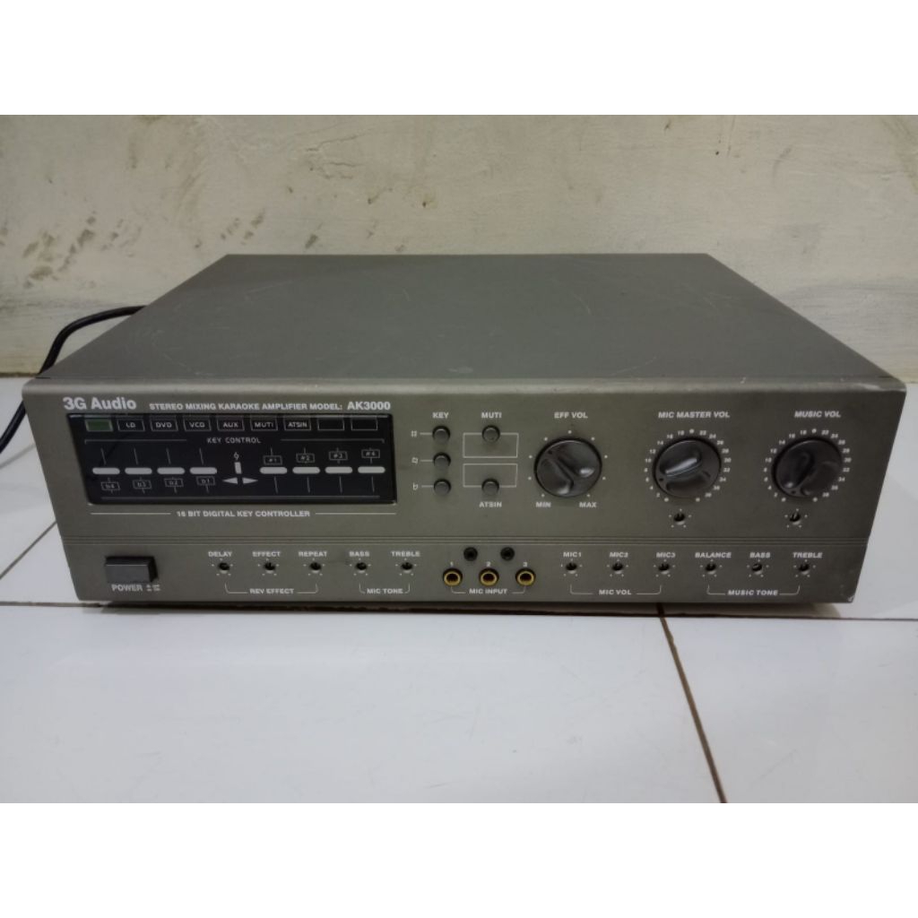 Power amplifier 3G Audio AK3000