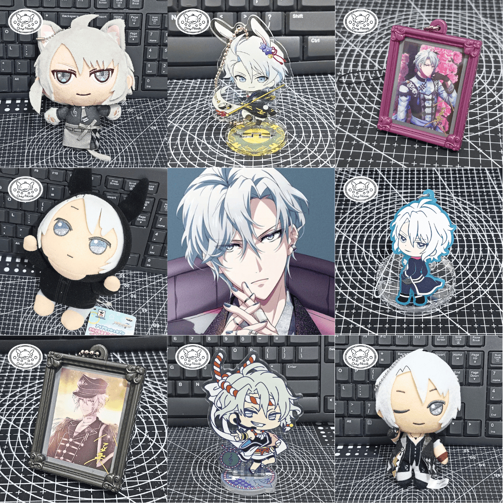 Idolish 7 Ainana Official Merch Nui, Acrylic Stand, Rubber & Frame Keychain Trigger Yaotome Gaku