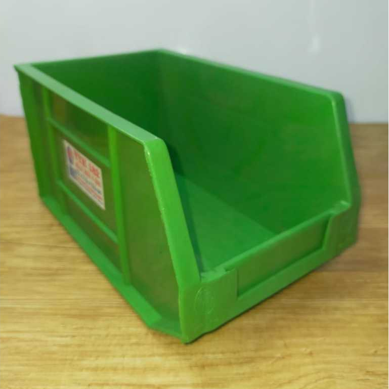 YTH Rak Susun Stackable Rak Baut YTH-182 Jolly Box 200 Hijau Rak Perkakas Tebal