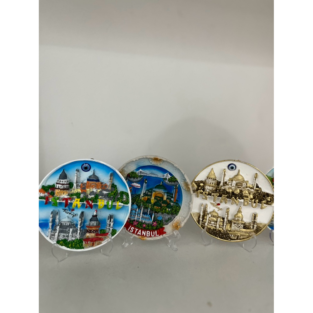 Souvenir Piring Hias Istanbul 10 cm Oleh-Oleh Turki Piring Hias