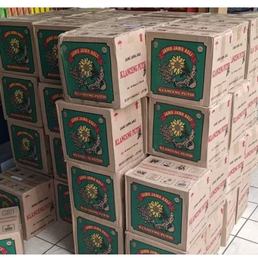 PAKET 12 BOTOL JAMU KLANCENG PUTIH ASAM URAT