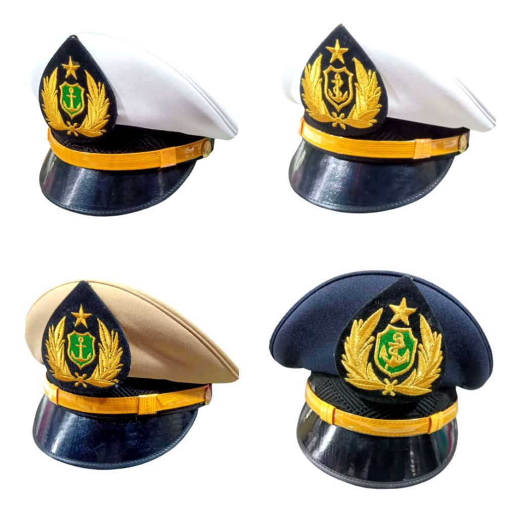 topi pet taruna pelayaran / topi pet pelayaran / topi pet pelayaran