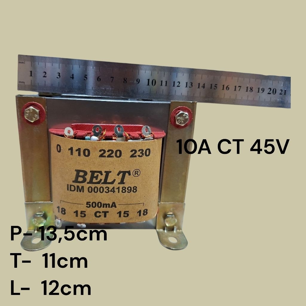 travo 10A CT 45V besar BELT tembaga murni