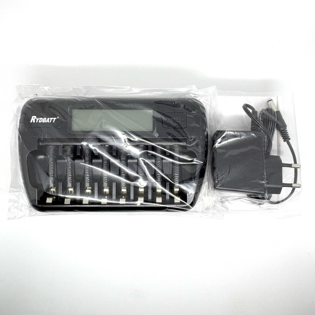 Rydbatt 8 Slot LCD Smart Battery Charger Tamiya
