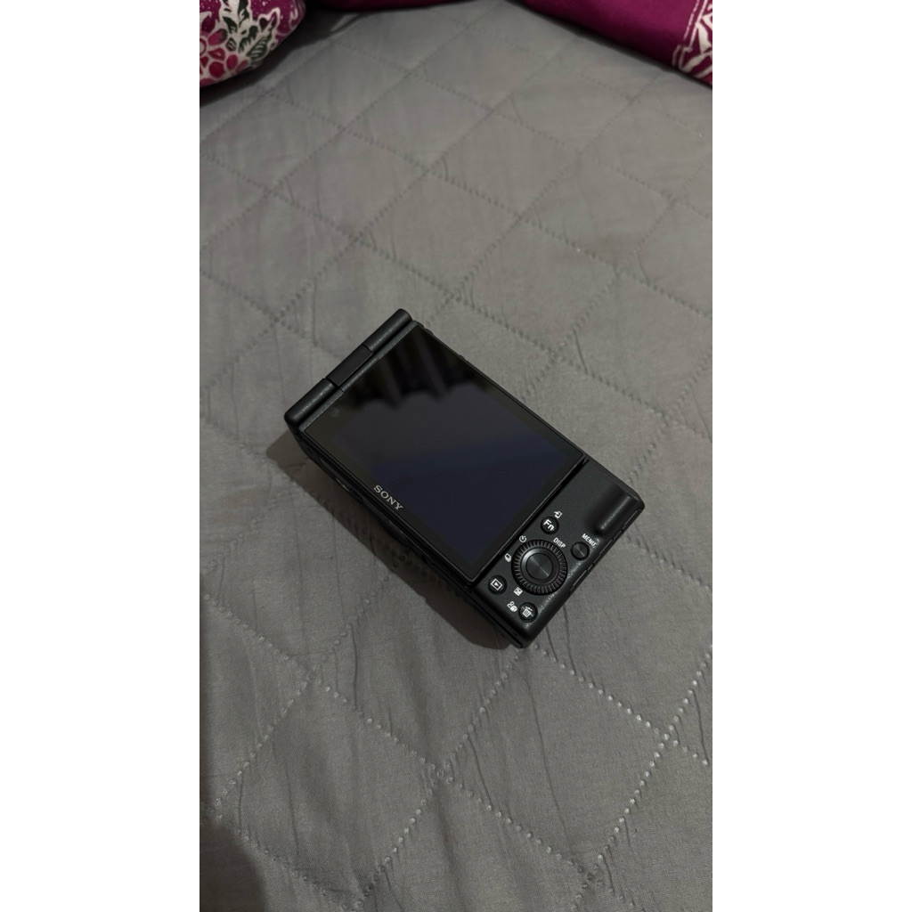 kamera second sony ZV-1 II (black) no minus pemakaian 2 bln