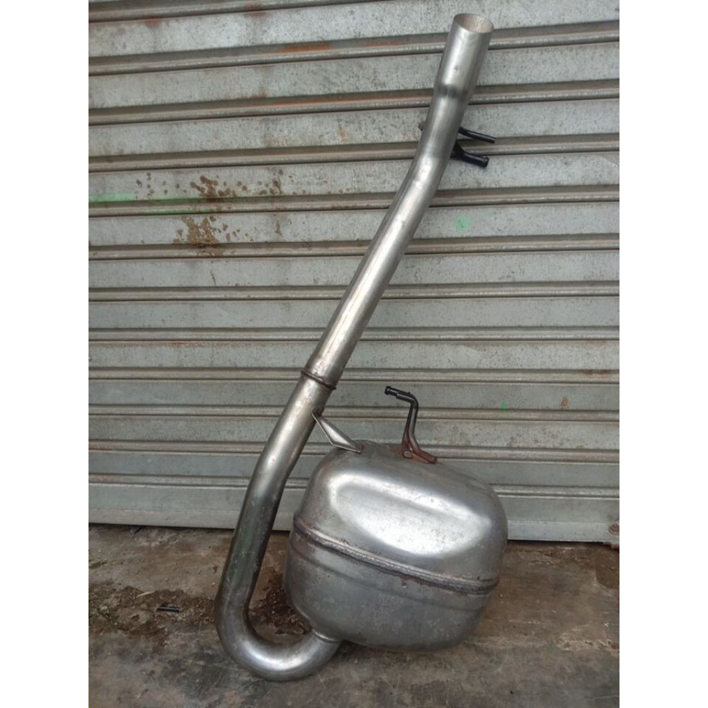 Knalpot Standar Toyota Vios Gen2 Gen3 Yaris Bakpao Lele Barang Kualitas Original Copotan