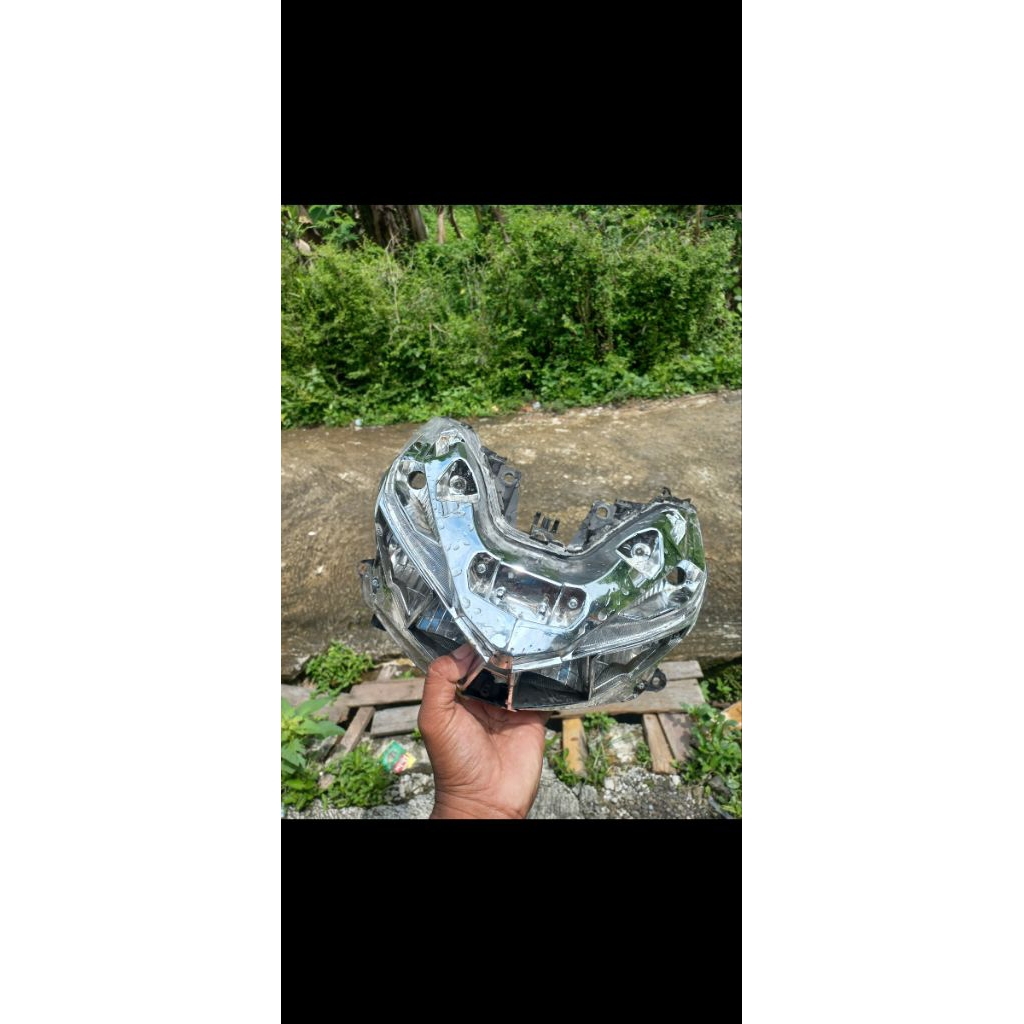 headlamp vario 150 led old original copotan