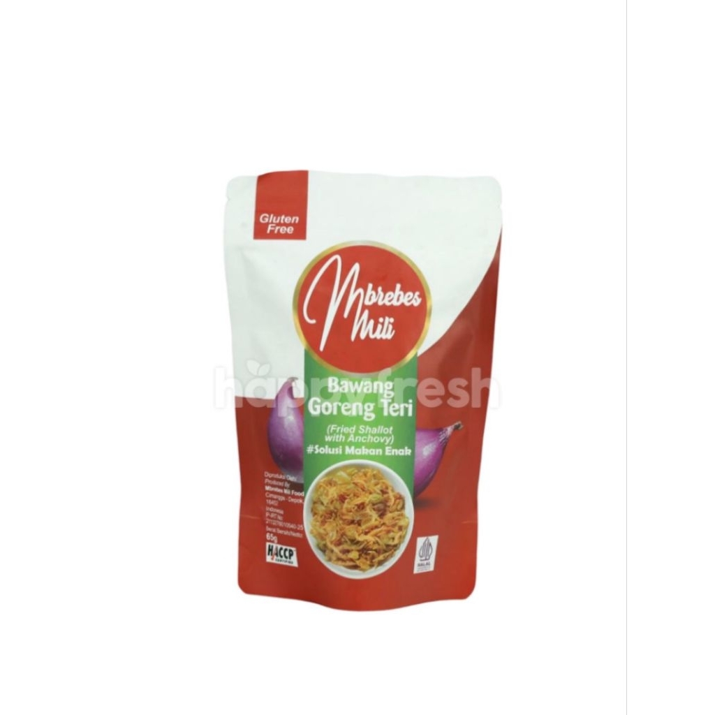 Mbrebes Mili Bawang Merah Goreng Teri 65 g