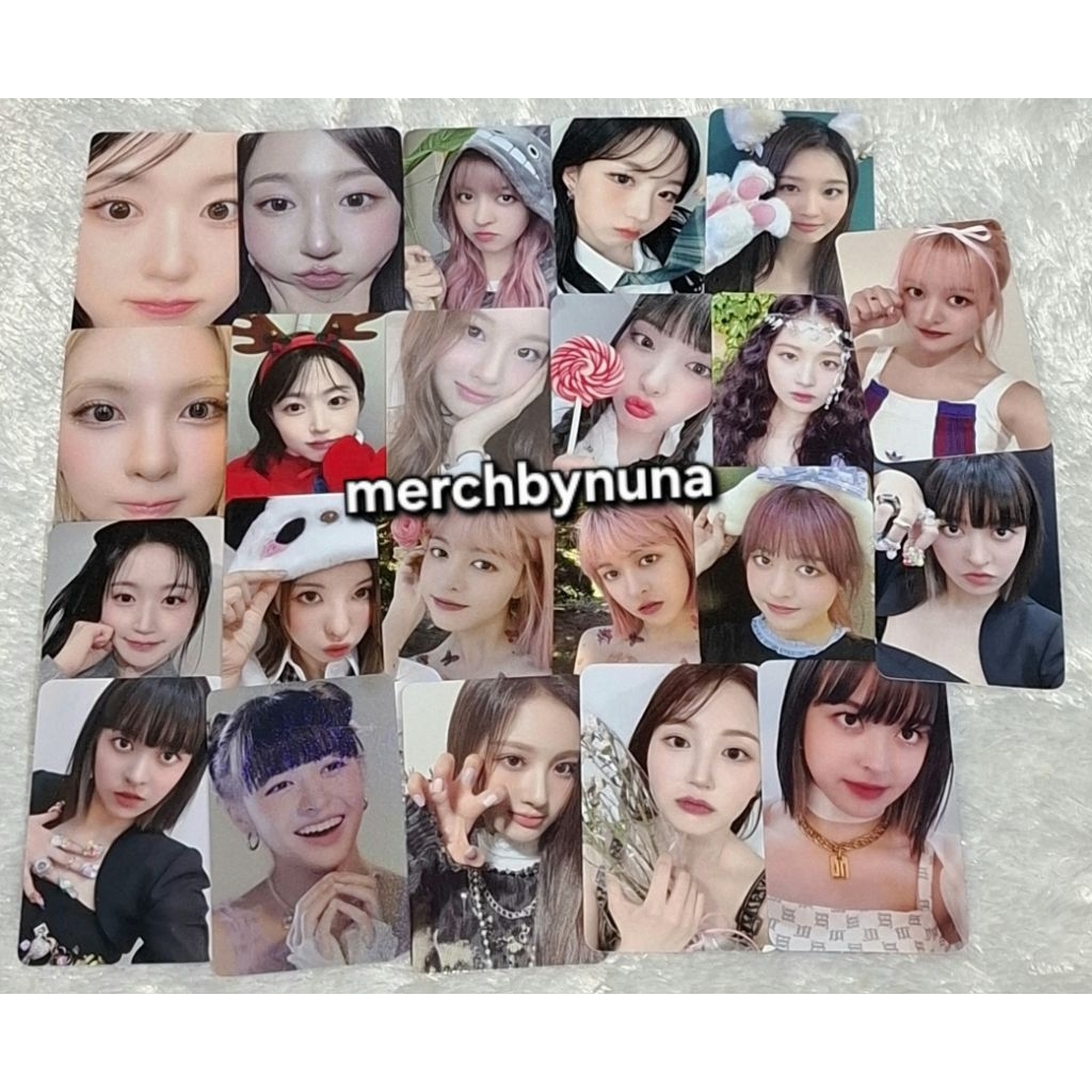 Photocard Haewon, Jiwoo, Lily, Kyujin, Sullyoon, Bae Nmixx Album Ad Mare & Expergo Official