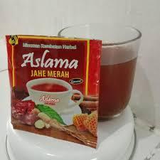 Minuman Serbuk Jahe Merah Aslama 1 renceng