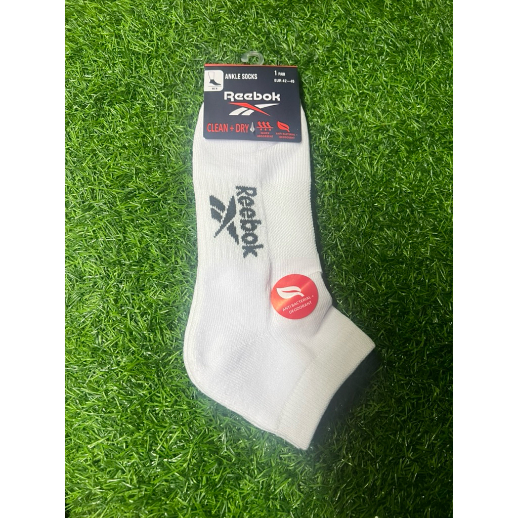 Kaos Kaki Reebok 1p Ankle Mens Socks - Original