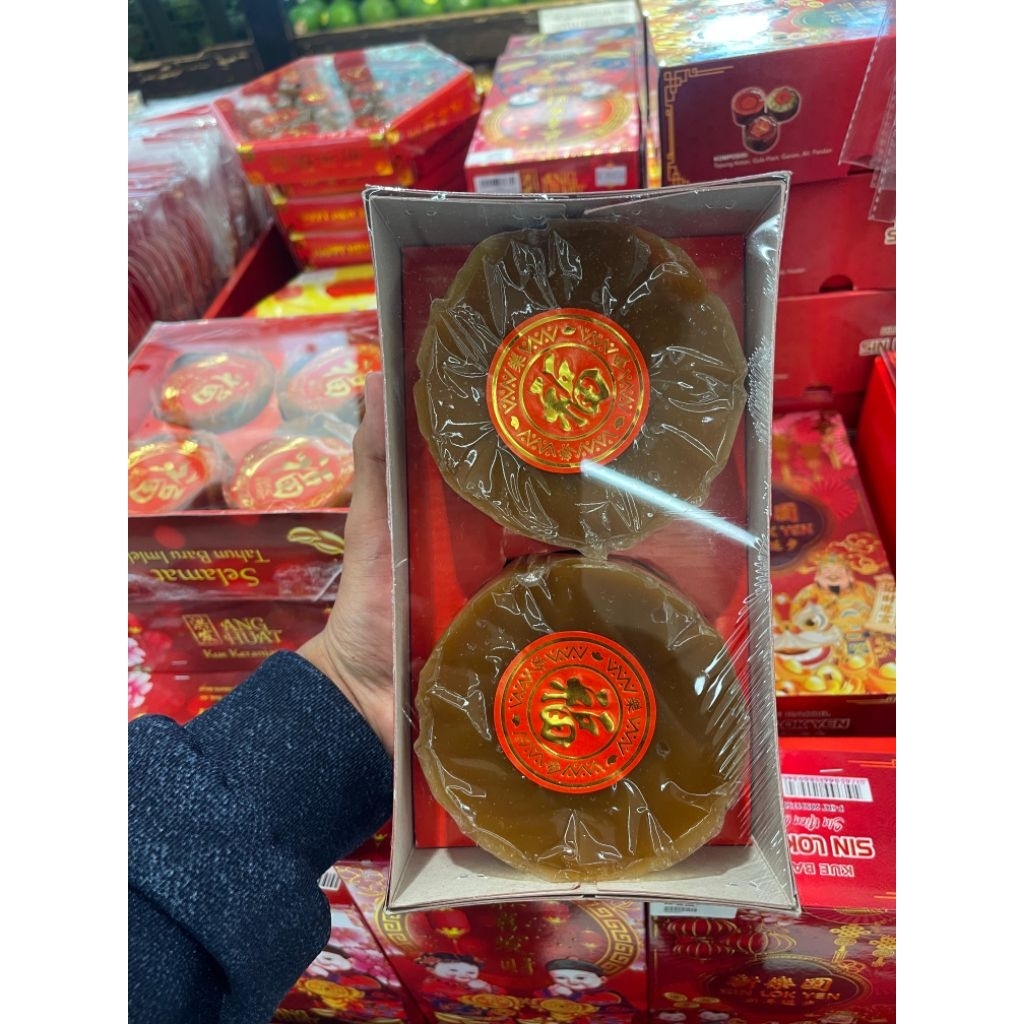 Kue Keranjang Sin Lok Yen Besar Isi 2 Pcs / box