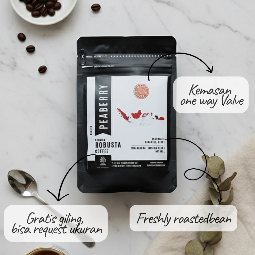 Kopi Lanang Robusta Strong Kualitas Premium