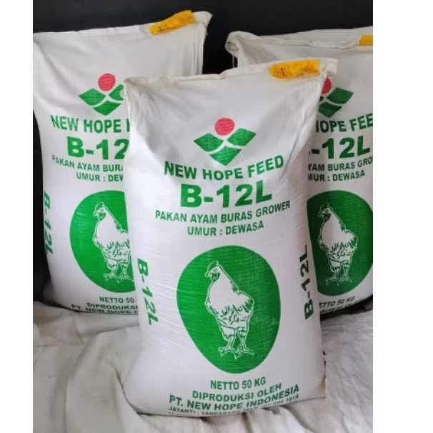 Pur Pakan ayam Dewasa B 12L Pur Pakan Ayam Buras