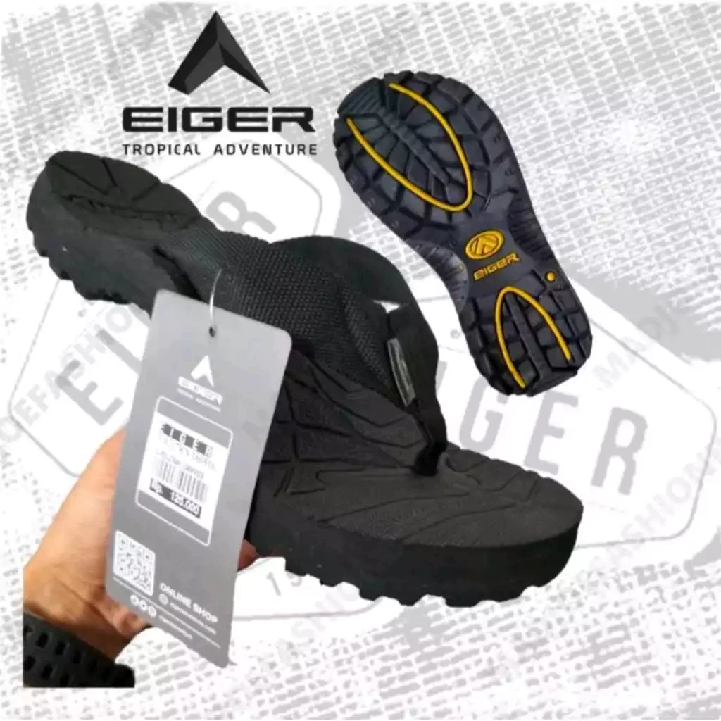 SANDAL EIGER001 ORIGINAL 100% - Sandal Eiger001 Jepit Mustang Pria Wanita High Quality Size 39-43