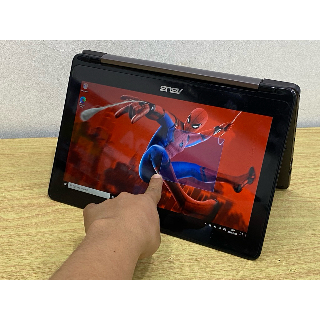 NOTEBOOK ASUS TP201SA Intel Pentium N3710 Ram 4gb SSD 256 gb TOUCHREEN