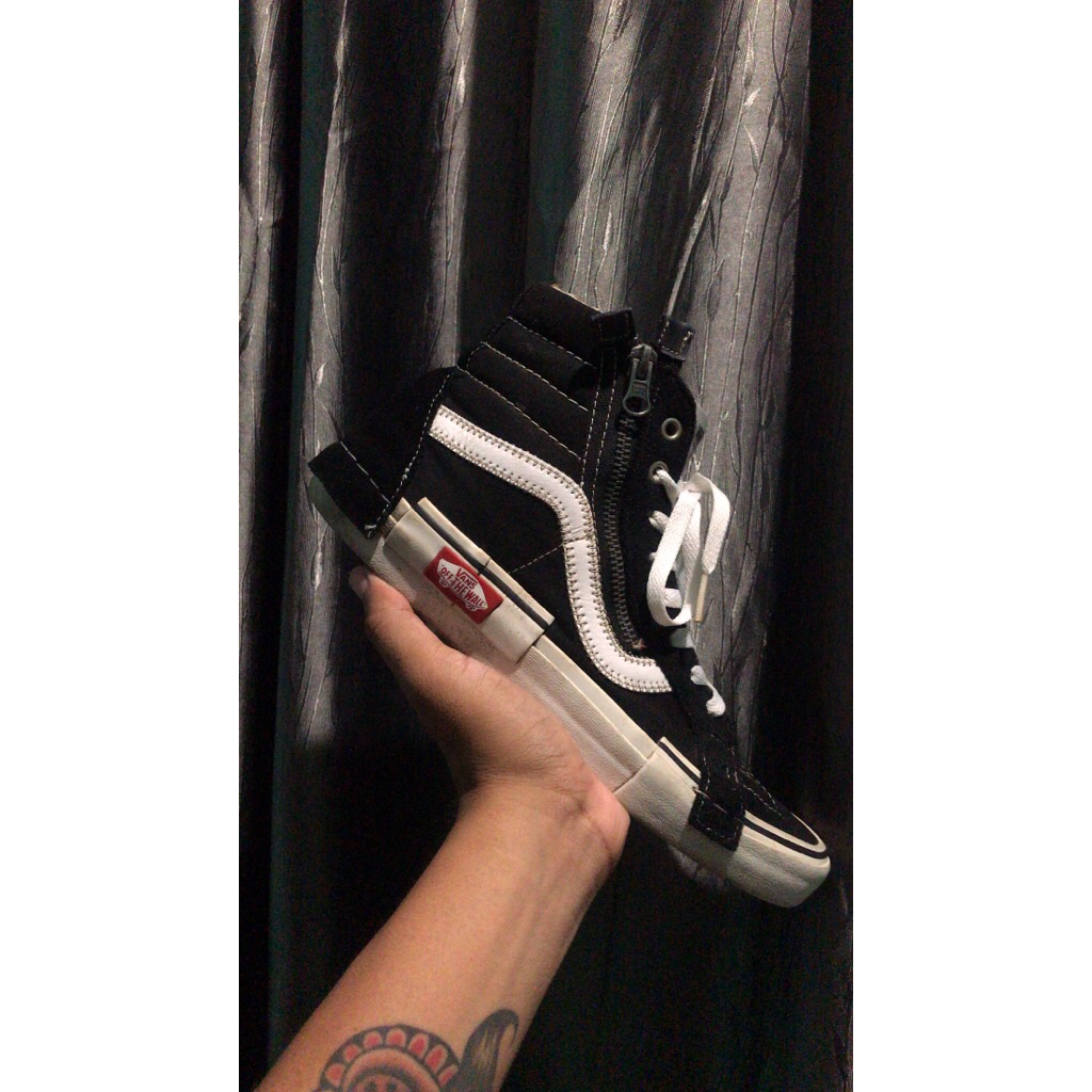 SEPATU VANS SK8 HI CUT AND PASTE