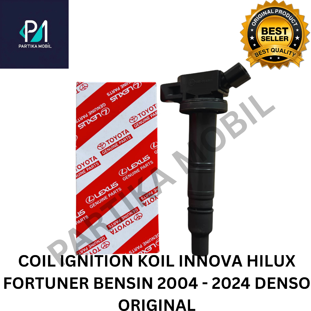 COIL IGNITION KOIL INNOVA HILUX FORTUNER BENSIN 2004 - 2024 DENSO