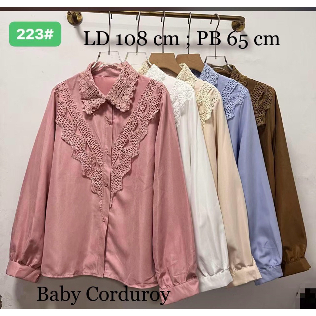 kemeja wanita kodorai kemeja kodorai import premium